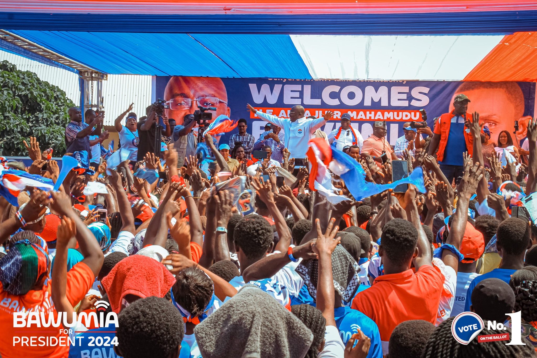 I will remove import duties on mobile phones and make data affordable - Dr Bawumia promises