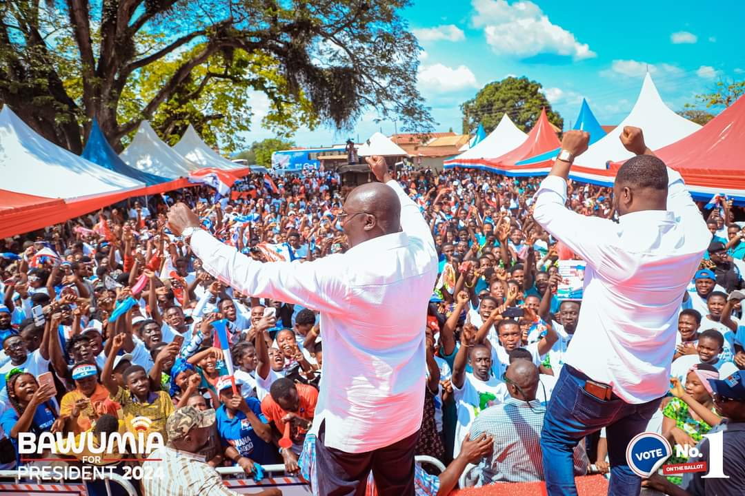 Vote Number 1 on December 7 - Dr Bawumia tells voters in Asunafo